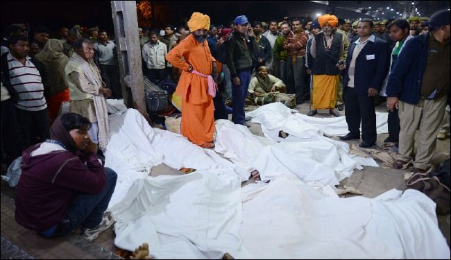 سقوط 36 قتيلا في تدافع بالهند