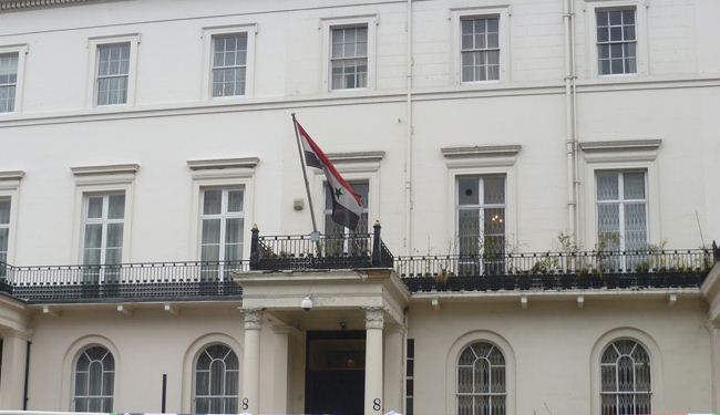 بريطانيا تؤكد انها لن تسلم السفارة السورية للمعارضة