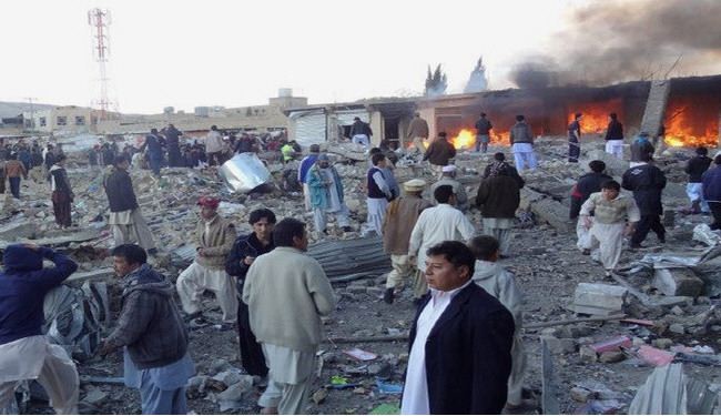 Pakistani city mourns after bomb kills 81