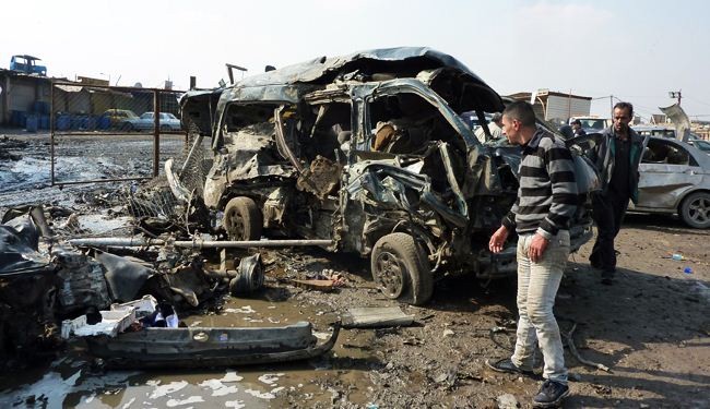 القاعده مسئولیت انفجارهای بغداد را برعهده گرفت