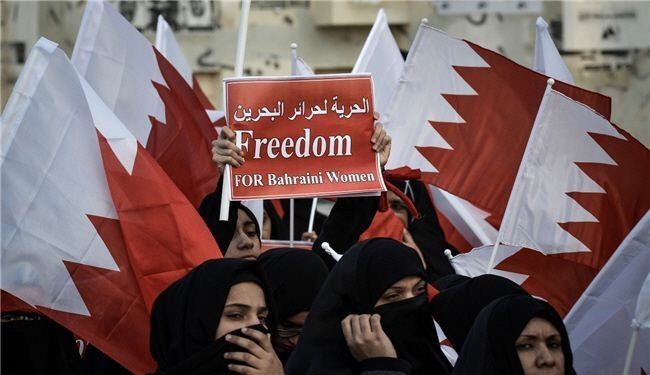 راهپیمایی انقلابیون بحرین در حمایت از بازداشت شدگان