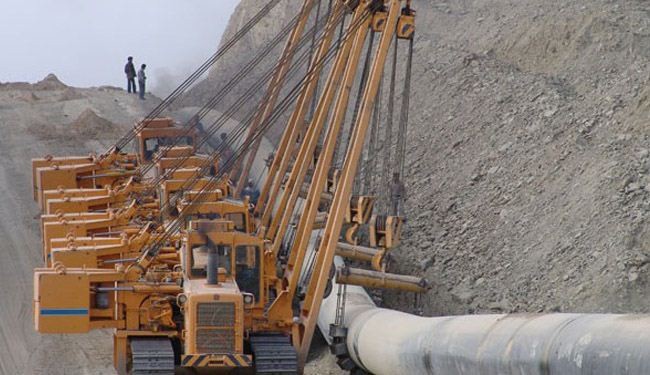 إتمام بناء أنبوب الغاز الايراني الى باكستان في 2014