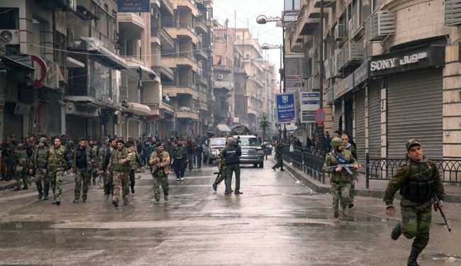 الجيش السوري يستعيد السيطرة على مناطق بحلب