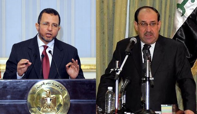 اجتماع بين العراق ومصر برئاسة المالكي وقنديل