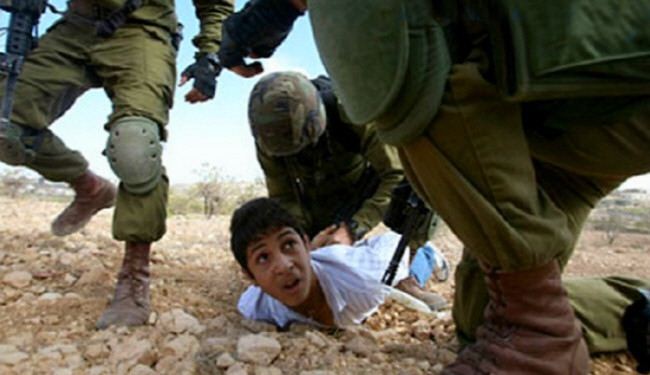 اليونيسيف: تل ابيب تنكل باطفال فلسطينيين معتقلين