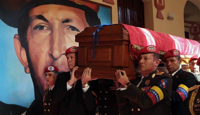 الحكومة الفنزويلية تعدل عن تحنيط جثمان تشافيز