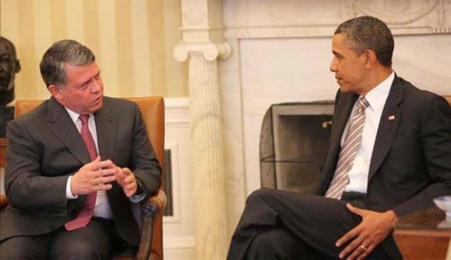 أوباما لملك الأردن: لاندعم معارضة تهدد العرش الملكي