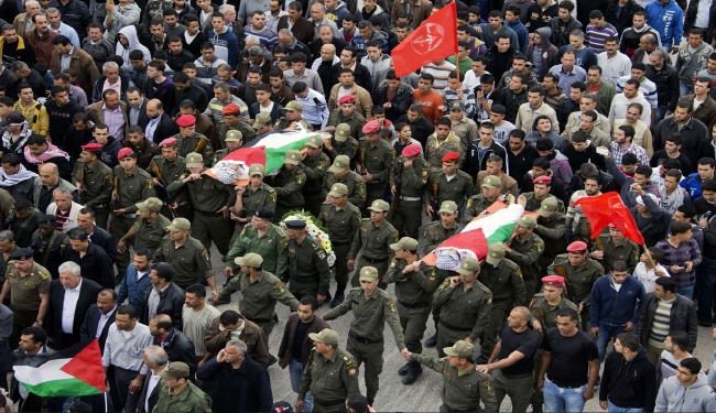 Palestinians hold mass funerals in WB
