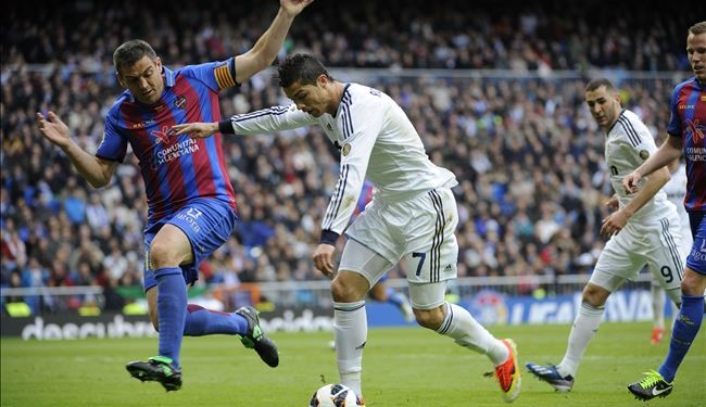 فوز ريال مدريد على ليفانتي