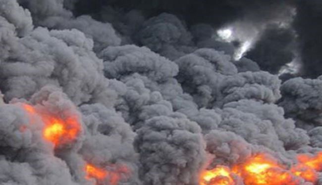 سورية:المسلحون يحرقون آبار النفط في دير الزور