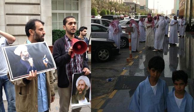 اعتصام بالقصيم للافراج عن المعتقلين في السعودية