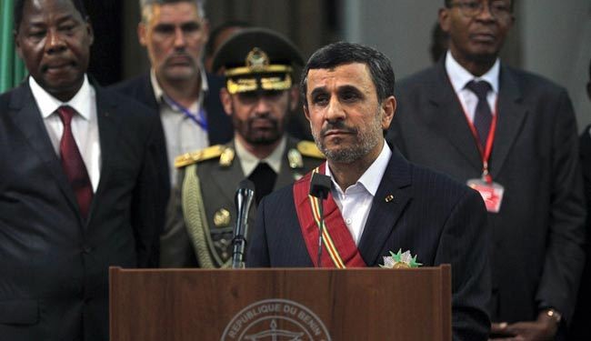احمدي نجاد: النظام الدولي السائد، احادي
