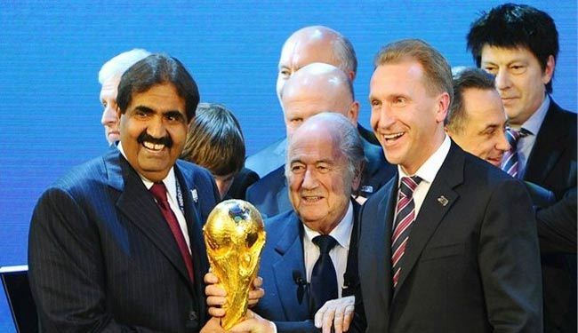 مطالبة دولية بحرمان قطر من استضافة كأس العالم