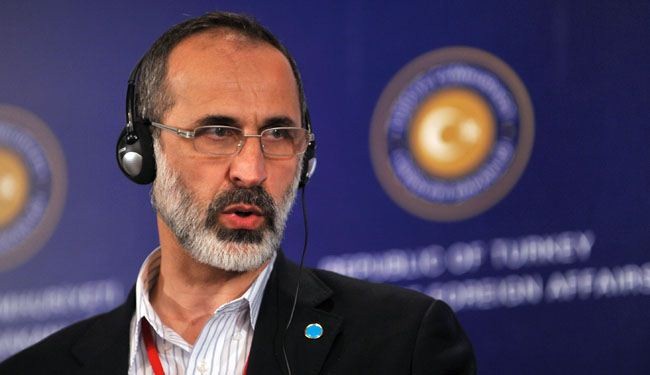 Head of Syria opposition steps down again