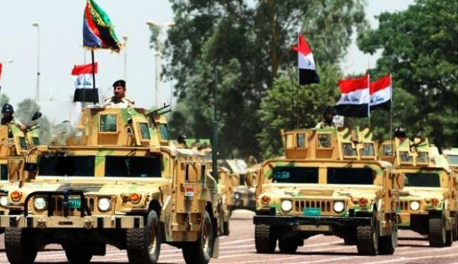 قوات الامن العراقية تدخل ناحية سليمان بيك
