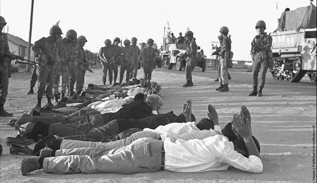فرار سربازان عرب در جنگ حیفا