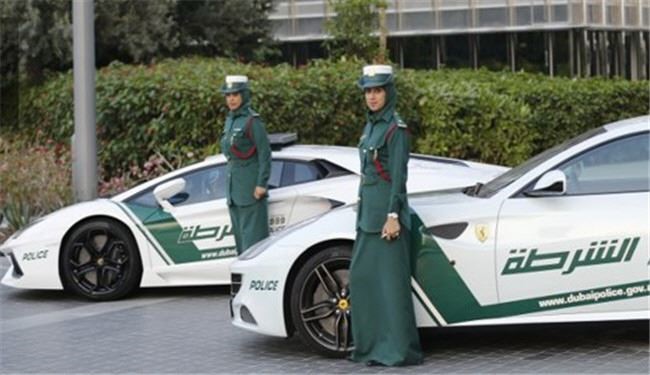 فِراری و لامبورگینی برای زنان و مردان پلیس در دبی!