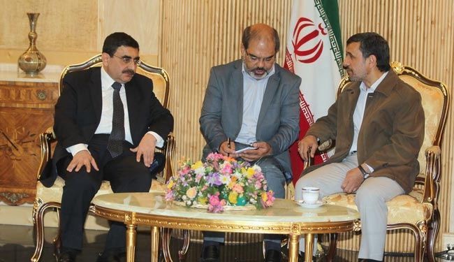 اتفاق ايراني مصري على حل الازمة السورية سلمياً