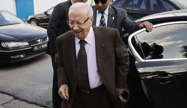 اعلام نامزدی السبسی در انتخابات تونس