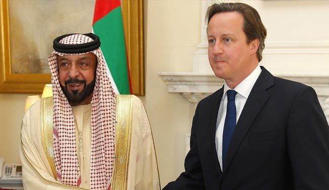 كاميرون يبحث مع ال نهيان تعذيب بريطانيين في دبي