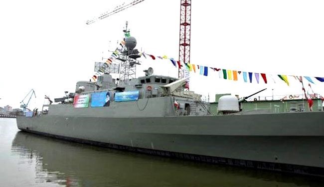New destroyer to be added to Iran navy