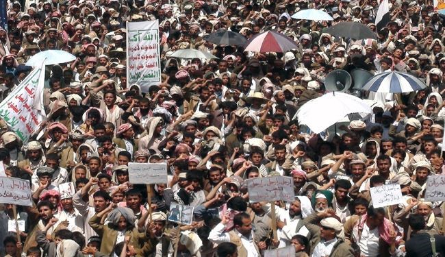 درخواست مردم صعده برای تشکیل دولت نجات در یمن