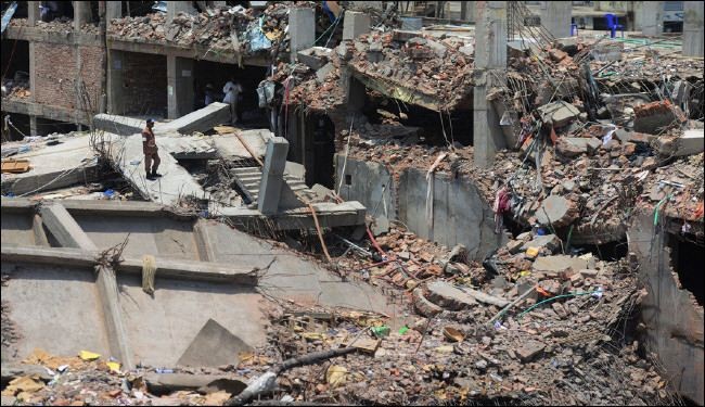 ارتفاع حصيلة ضحايا انهيار المبنى ببنغلاديش