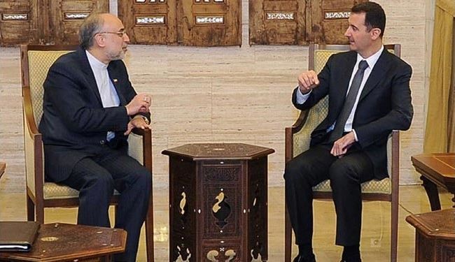 Iran FM meets with Syria’s Assad in Damascus