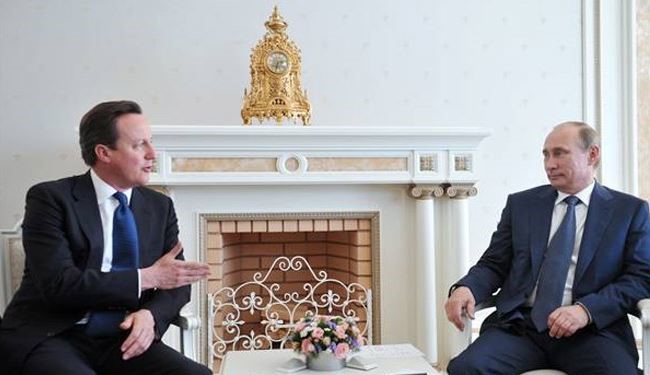 British PM discusses Syria with Russian President