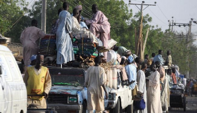 اكثر من 1500 نيجيري لجأوا الى النيجر