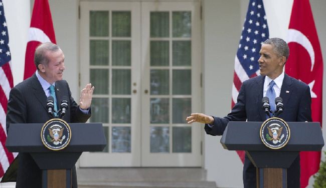 اوباما واردوغان يتعهدان بالضغط على الرئيس السوري