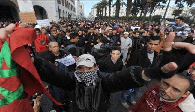 محتجون يحيون ذكرى تفجيرات الدار البيضاء بالمغرب