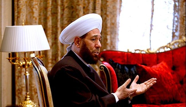 Syria's Grand Mufti calls for peace and unity