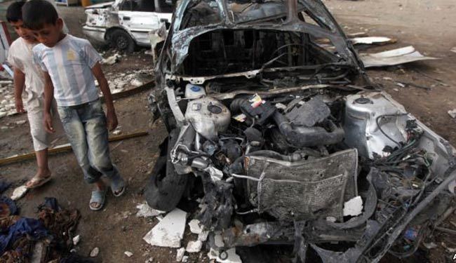 انفجار سيارة مفخخة في منطقة الكاظمية ببغداد