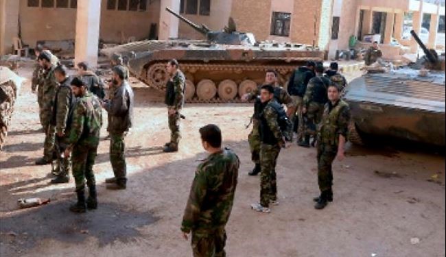 Terrorists surrender to Syrian army in Qusayr