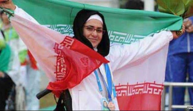 الايرانية نعمتي تفوز بجائزة الانجاز الرياضية