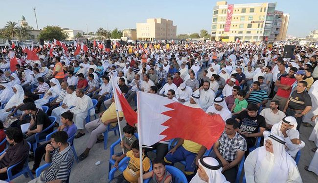 تجمع حاشد في البحرين للمطالبة بالديمقراطية