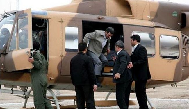 Ahmadinejad chopper makes emergency landing