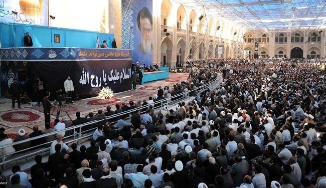 ايران تحيي مراسم الذكرى الـ 24 لرحيل الامام الخميني