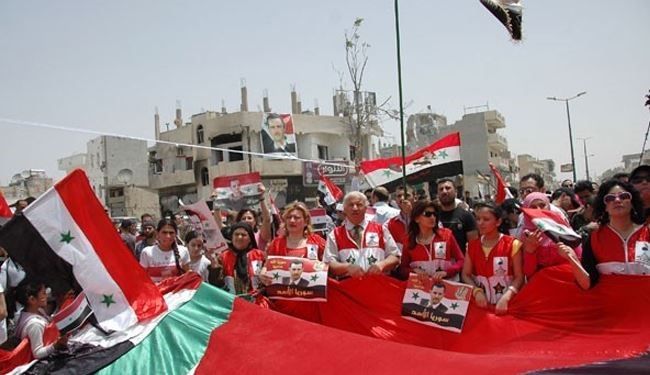 Syrians celebrate Qusayr’s freedom