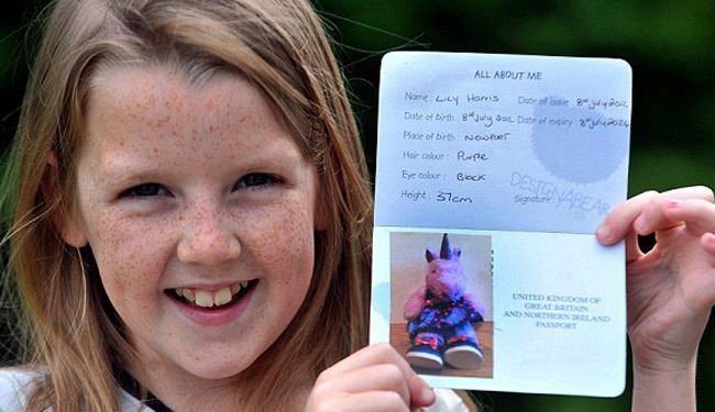 طفلة بريطانية تدخل تركيا بجواز سفر دمية!