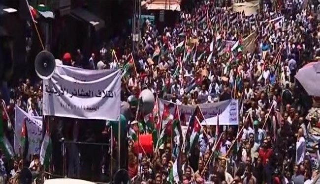 إحتجاجات أردنية مناهضة لأميركا ومطالبة بالإصلاح