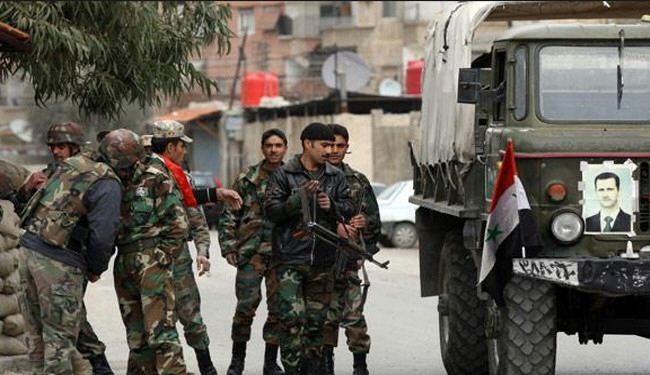 القوات السورية تدمر تجمعات الارهابيين في درعا