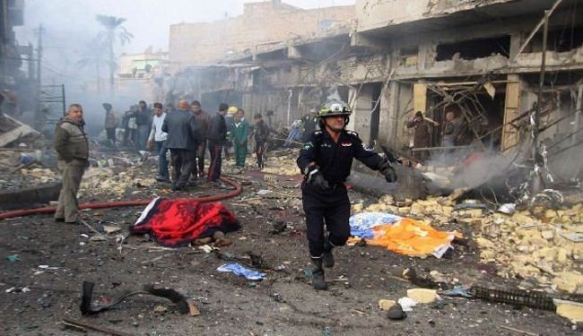 15 ضحية بتفجير استهدف حسينية شمالي بغداد
