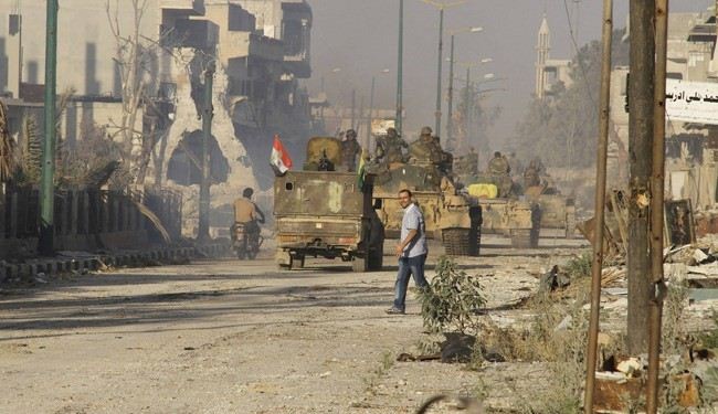 Syrian army secures several Damascus suburbs