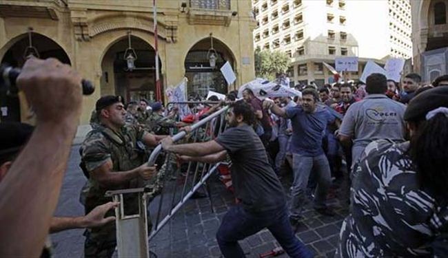 Lebanon clashes over extension of parl. mandate