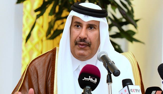اظهارات مضحک نخست وزیر قطر در اجلاس دوحه