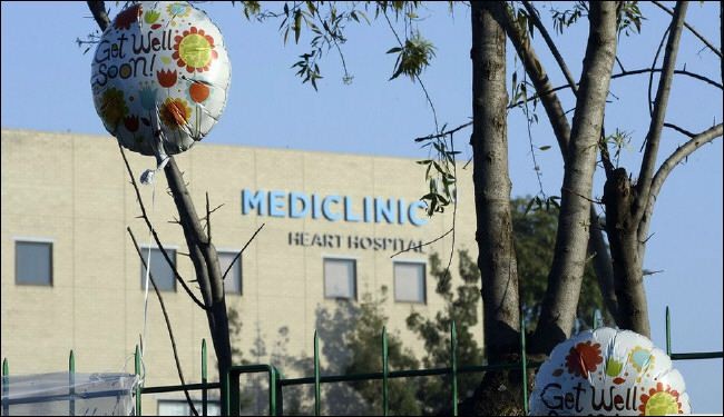 بالصور: تمنيات لمانديلا بالشفاء