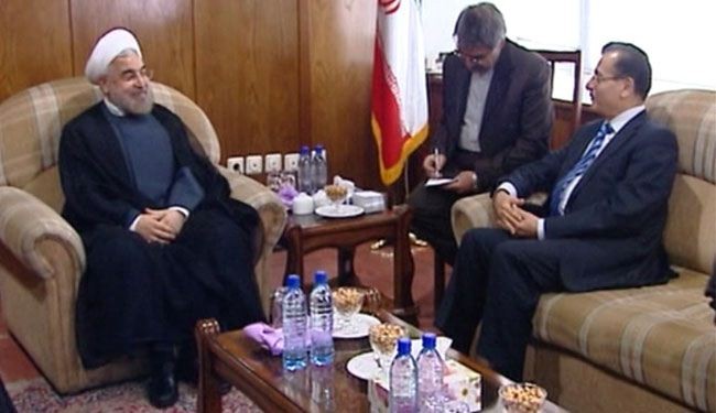 وزير الخارجية اللبناني يلتقي الرئيس الإيراني المنتخب