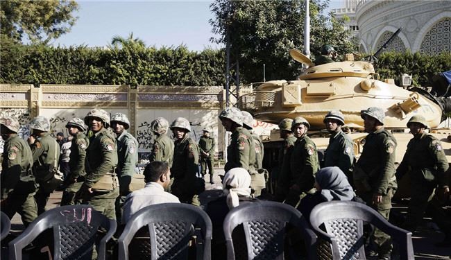 بیانیه ارتش مصر در باره وقایع اخیر این کشور